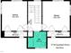 Second floor floorplan for 5718 Sentinel Drive including two bedrooms and one bath at 5718 Sentinel Dr, Raleigh, NC 27609