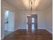 View of the dining room, kitchen and living room at 802 S Sellars Mill Rd, Burlington, NC 27217