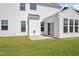 Sunroom with sliding glass doors and a view of the backyard at 1035 Gibson House Dr, Burlington, NC 27215