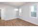 Simple dining area with hardwood floors and neutral walls at 144 Weavers Grove Dr, Chapel Hill, NC 27514