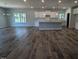 Open kitchen with white cabinets and island at 1684 Pecan Drive # 43, Nashville, NC 27856