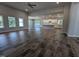 Open floor plan with kitchen and living area at 1684 Pecan Drive # 43, Nashville, NC 27856