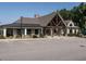 Community clubhouse with ample parking at 2508 Rambling Creek Rd, Apex, NC 27523