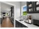 Bright kitchen nook with coffee bar and backyard view at 40 Eagle Crest Ct # Clayton Low Country, Lillington, NC 27546