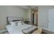 Spacious bedroom with ample closet space at 400 W North St # 820, Raleigh, NC 27603