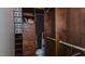 Large closet with double hanging rods and shelving at 400 W North St # 820, Raleigh, NC 27603