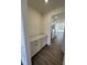 Functional butler's pantry with quartz countertops and white shaker cabinets at 427 Rising Star Dr, Clayton, NC 27520