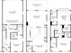 Two-story townhome floor plan with 3 bedrooms, 2.5 baths, and a 2-car garage at 500 Billingshurst Way, Knightdale, NC 27545