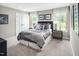 Charming bedroom with Star Wars themed bedding at 508 Freedom Trail Dr, Willow Springs, NC 27592
