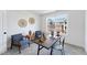 Home office featuring a desk, two armchairs, and window at 8610 Brushfoot Way # 106, Raleigh, NC 27616