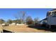 Large backyard with grass and trees at 1124 S Church St, Rocky Mount, NC 27803
