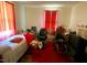 Bedroom with a bed, chair, and a television at 1124 S Church St, Rocky Mount, NC 27803