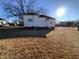 Back of house showing yard and AC unit at 1124 S Church St, Rocky Mount, NC 27803