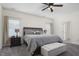Large bedroom with king-size bed and ensuite bathroom access at 148 Cumberland Dr, Sanford, NC 27332