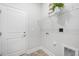 Laundry room with shelving and hookups at 168 Northwood Dr, Fuquay Varina, NC 27526