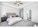 Main bedroom suite with ensuite bathroom and neutral color scheme at 168 Northwood Dr, Fuquay Varina, NC 27526