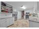 Bright kitchen with stainless steel appliances and granite countertops at 1991 Webster Grove Dr, Mebane, NC 27302