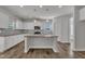 Spacious kitchen with granite countertops, stainless steel appliances, and white cabinets at 298 Hannah Yam Ln, Benson, NC 27504