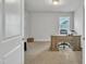 Office with plush carpet and a window with backyard views for a tranquil setting at 298 Hannah Yam Ln, Benson, NC 27504