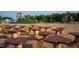 Community playground with play structures and wood chips at 313 Inspiration Way Way, Fuquay Varina, NC 27526