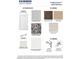 Tradition series interior scheme showcasing the kitchen and bathroom design options at 854 Old Tarboro Rd, Wendell, NC 27591