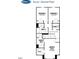 Bryce model second floor plan featuring three bedrooms and two bathrooms at 108 Kobus Ct, Garner, NC 27529