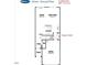 Bryce model ground floor plan featuring a great room, kitchen, dining room, and garage at 108 Kobus Ct, Garner, NC 27529