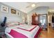 King bedroom with large dresser and mirrored closet at 109 Cabana Dr, Apex, NC 27539