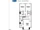 Floor plan for the second floor featuring bedrooms, an owner's suite and bath, secondary sink, laundry and linen closet at 116 Kobus Ct, Garner, NC 27529