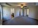 Primary bedroom with access to two bathrooms and hallway at 120 Magnolia Run Way, Benson, NC 27504