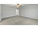 Bright bedroom featuring ceiling fan and carpet at 120 Starry Sky Dr, Benson, NC 27504