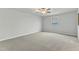 Bedroom with ceiling fan and carpet flooring at 120 Starry Sky Dr, Benson, NC 27504