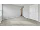 Bedroom with window, closet and carpet flooring at 120 Starry Sky Dr, Benson, NC 27504