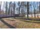 Large, fenced backyard provides security and privacy with storage shed at 1225 Kilmory Dr, Cary, NC 27511