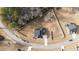Secluded property featuring a large backyard, lush landscaping, and a private cul-de-sac location at 128 S Clearbrook Ct, Angier, NC 27501