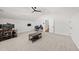 Spacious bonus room with vaulted ceiling and fan offers lots of natural light, plus 2 doors at 128 S Clearbrook Ct, Angier, NC 27501