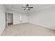 Bright and airy bedroom with an ensuite bathroom and carpet at 132 Tennyson Dr, Garner, NC 27529