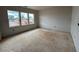 Unfinished room featuring three windows and natural light, ready to customize at 154 Tennyson Dr, Garner, NC 27529