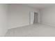 Bedroom with carpet flooring and access to another room at 154 Tennyson Dr, Garner, NC 27529
