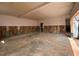 Unfinished garage ready for customization, with insulation visible at 154 Tennyson Dr, Garner, NC 27529