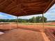 Covered patio with an expansive view of the surrounding landscape at 154 Tennyson Dr, Garner, NC 27529