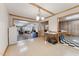 Bright dining area with view into an adjacent room at 253 Ronald Tharrington Rd, Louisburg, NC 27549