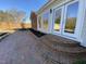 Brick patio and steps leading to the back door at 307 Westfield Dr, Dunn, NC 28334
