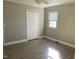 Bright bedroom with hardwood floors and closet at 307 Westfield Dr, Dunn, NC 28334