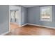 Charming dining room with hardwood floors and natural light at 318 Asbury Church Rd, Sanford, NC 27330