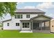 Beautiful house with a screened porch and spacious backyard, perfect for outdoor entertaining at 3400 Amelia Grace Dr # 46, Fuquay Varina, NC 27526