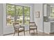 Cozy sitting area featuring natural light from a large window with views of the lawn at 3400 Amelia Grace Dr # 46, Fuquay Varina, NC 27526