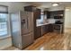 Modern kitchen with stainless steel appliances and updated cabinetry at 4300 Hickory Ridge Dr, Raleigh, NC 27609