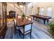 Spacious dining room with hardwood floors and pool table view at 5240 Indigo Moon Way, Raleigh, NC 27613
