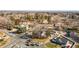 Aerial view showing the house's location on a corner lot and surrounding area at 1200 Rogers Rd, Graham, NC 27253